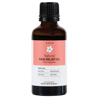 Kanjo Natural Pain Relief Oil | Warmth for Back, Neck & Joints