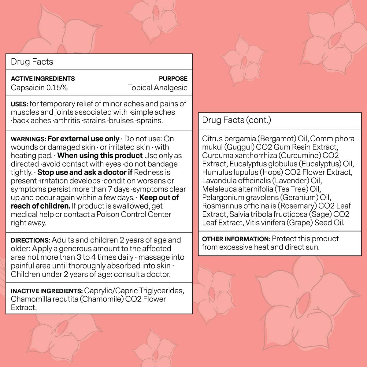 Kanjo Natural Pain Relief Oil | Warmth for Back, Neck & Joints