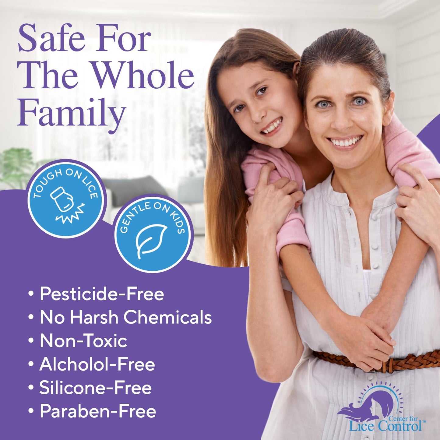 Kapow 8oz Head Lice Shampoo - Non-Toxic, Pesticide-Free, Safe for All Ages