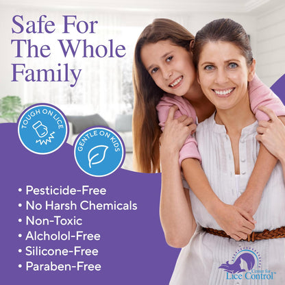 Kapow 8oz Head Lice Shampoo - Non-Toxic, Pesticide-Free, Safe for All Ages