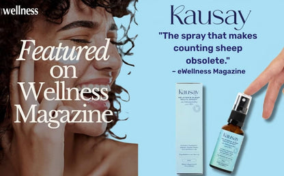 Kausay Sleep Mouth Spray – 3 mg Melatonin, Botanicals, Sugar-Free | 30 ml Travel Size