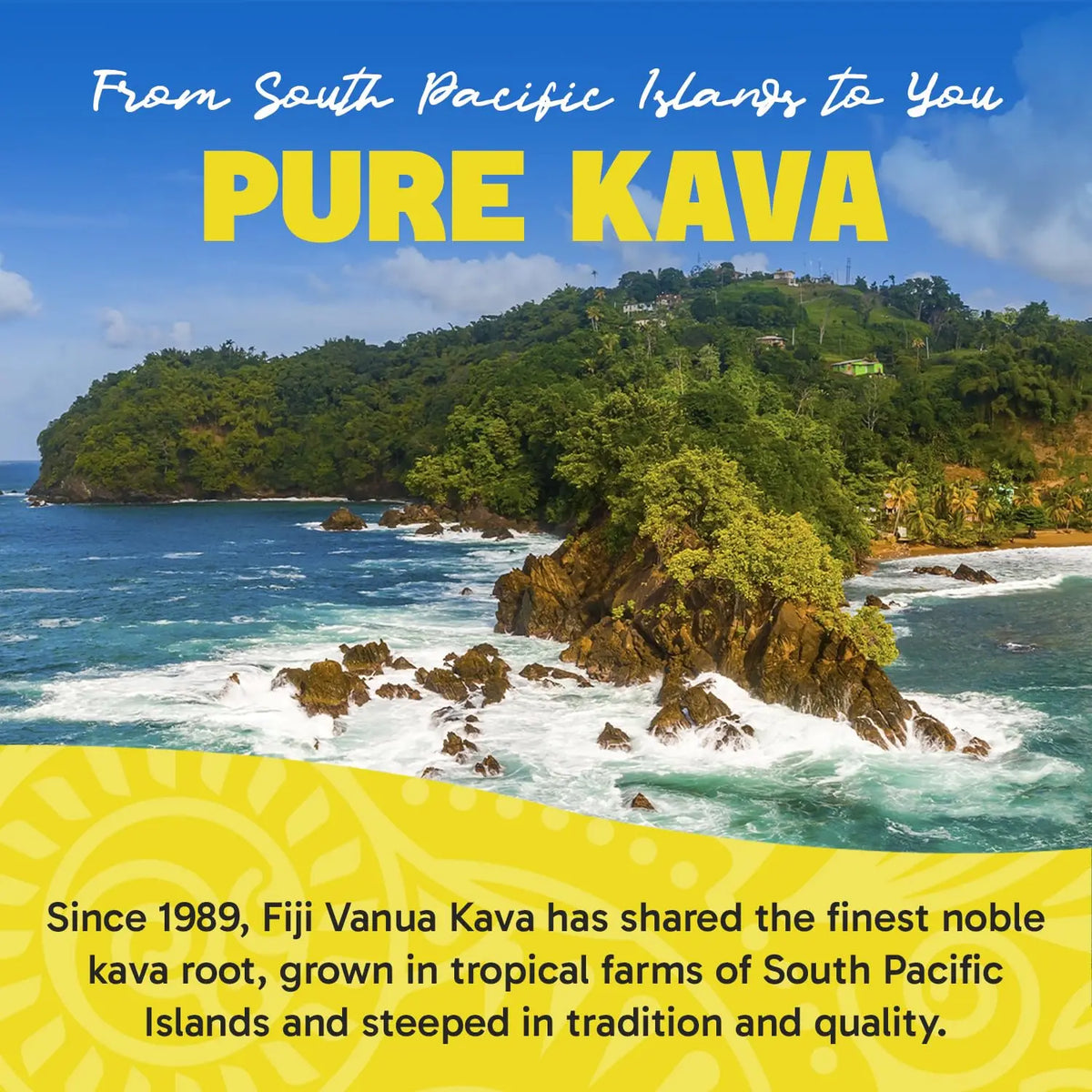 Fiji Vanua Kava Vanuatu Powder – Premium Noble Kava Root, Medium Grind, 16 oz BritishVita | Premium UK Vitamins & Wellness Supplements