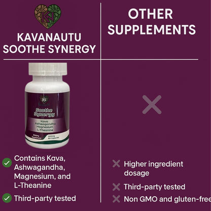 Kavanuatu Kava Capsules – Relaxation & Calm | 60 Count, 500mg