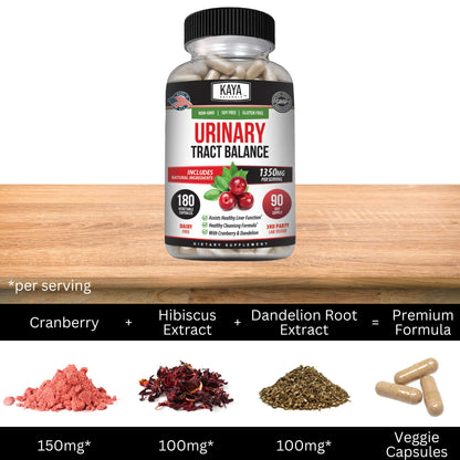 Kaya Naturals D-Mannose – Urinary Tract & Bladder Health, 180 Veggie Capsules