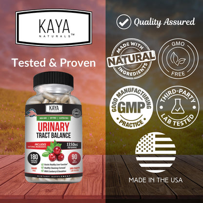 Kaya Naturals D-Mannose – Urinary Tract & Bladder Health, 180 Veggie Capsules