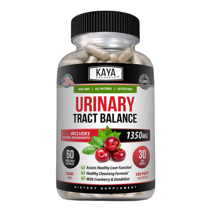 Kaya Naturals D-Mannose Urinary Tract Health – 60 Veggie Capsules