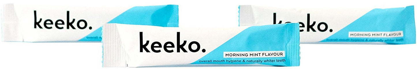 Keeko Morning Mint Oil Pulling Sachets – 14 Pack (2-Week Course)