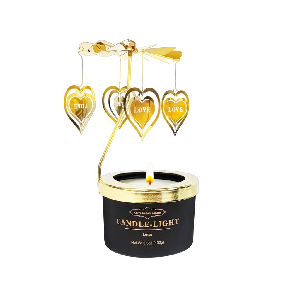 Kelly's Custom Candles – Unique Gifts for Women | Funny Rotating Scented Candles for Mom & Wife