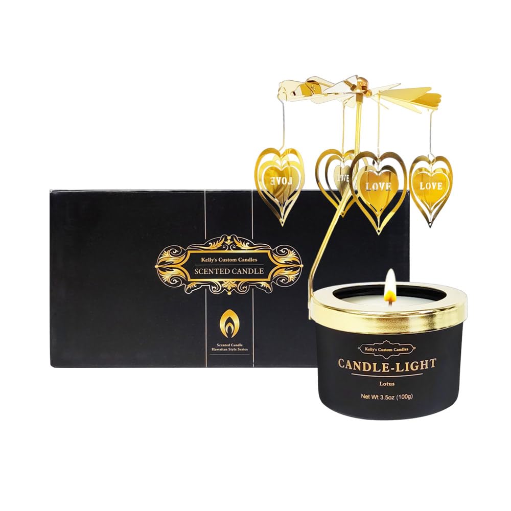 Kelly's Custom Candles – Unique Gifts for Women | Funny Rotating Scented Candles for Mom & Wife