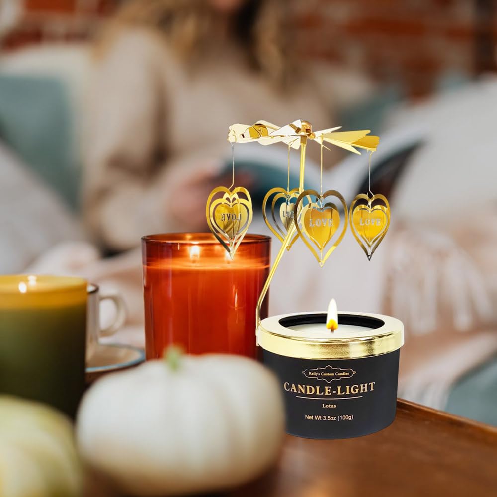 Kelly's Custom Candles – Unique Gifts for Women | Funny Rotating Scented Candles for Mom & Wife