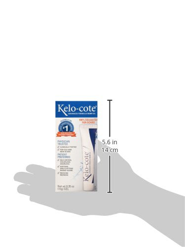 Kelo-Cote Advanced Formula Scar Gel – Silicone Scar Reduction, 10g | KELO-COTE