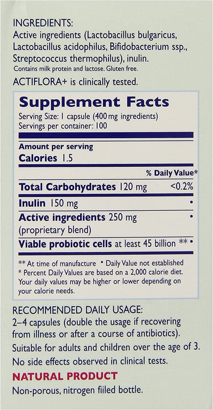 Kendy USA Actiflora+ Potent Natural Biostimulator – 100 Veggie Caps
