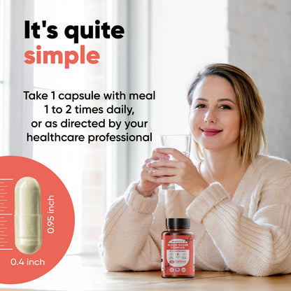 KeosPharma Blood Sugar Complex – 60 Capsules, Up to 2 Months Supply