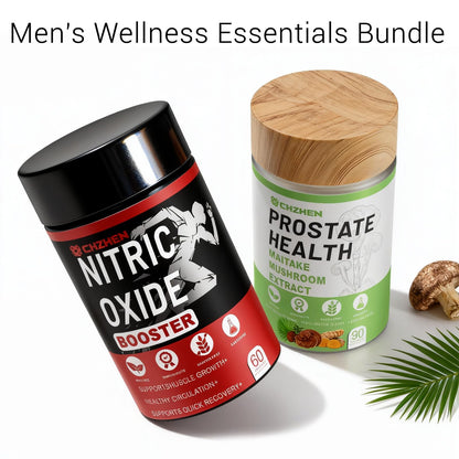 KERENC Prostate Health Supplements for Men with Nitric Oxide Booster - Supports Healthy Urinary Flow, Bladder Function & Cardiovascular Health (01)
