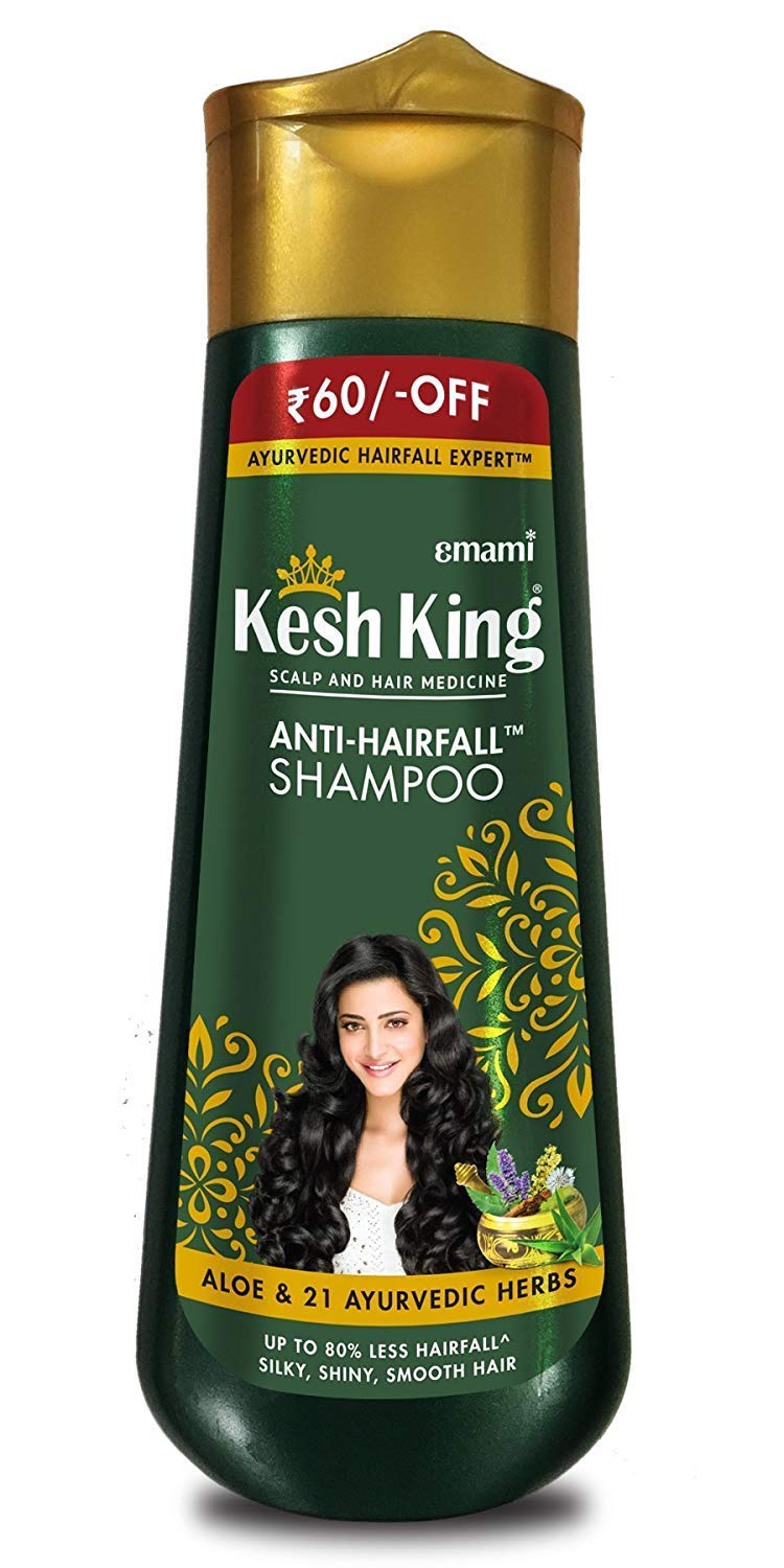 Kesh King Ayurvedic Oil & Shampoo Combo Pack – Deep Nourishment, Hair Growth, Longer & Stronger Hair (300ml + 340ml)