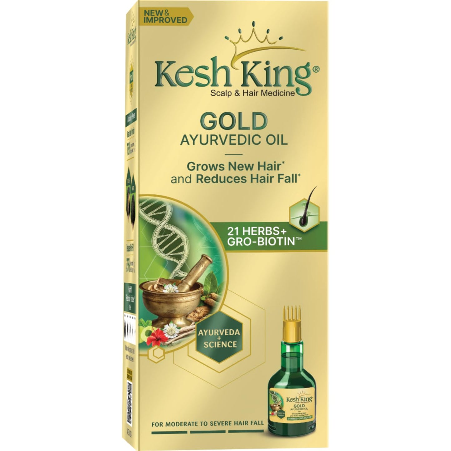 Kesh King Ayurvedic Hair Oil 300ml | Hair Growth & Hairfall Reduction