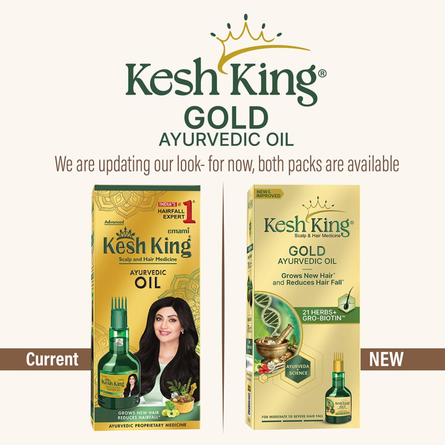 Kesh King Ayurvedic Hair Oil 300ml | Hair Growth & Hairfall Reduction