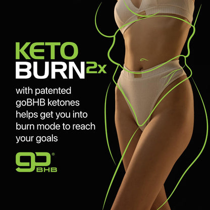Keto BHB Exogenous Ketones – goBHB + Caffeine | Vegetarian & Non-GMO | 1 Month Supply