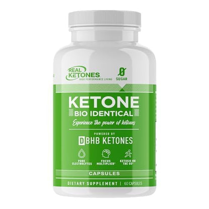 Keto BHB Salts Capsules with goBHB Electrolytes – Exogenous Ketones for Rapid Ketosis & Focus