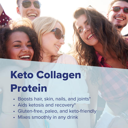 Superior Source Keto Collagen Chocolate with MCT Oil – Dairy-Free 14 oz