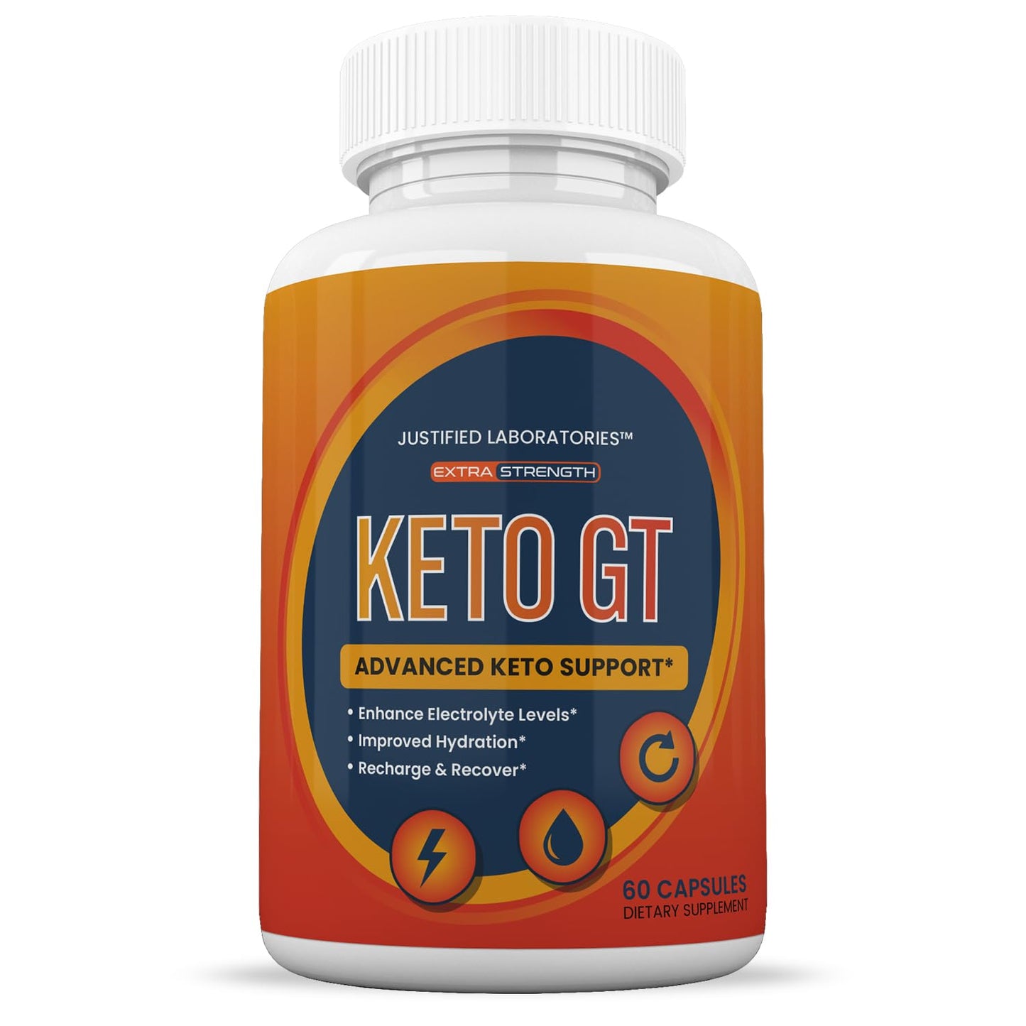 Keto GT Keto Pills 1275MG - New & Improved Formula (2 Pack) | 120 Capsules
