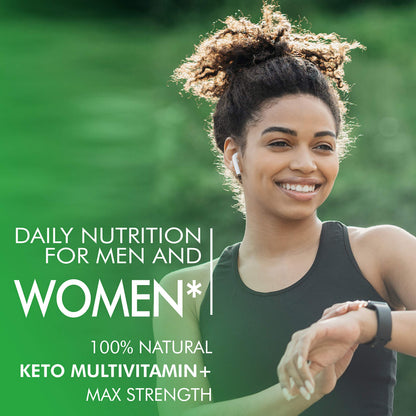 Keto Multivitamin for Women & Men – 35 Potent, Pure Ingredients