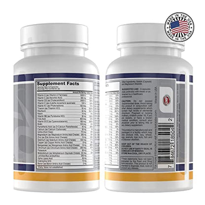 Ketocore Keto Vitamins – Keto Multivitamin for Men & Women, 90 Capsules