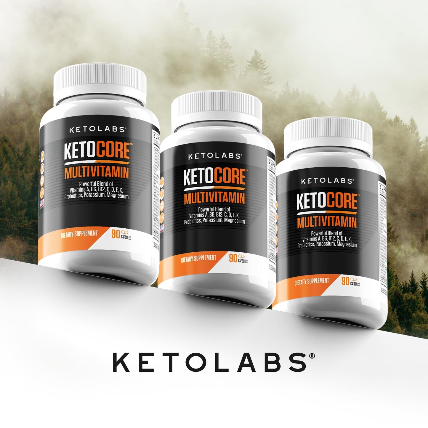 Ketocore Keto Vitamins – Keto Multivitamin for Men & Women, 90 Capsules