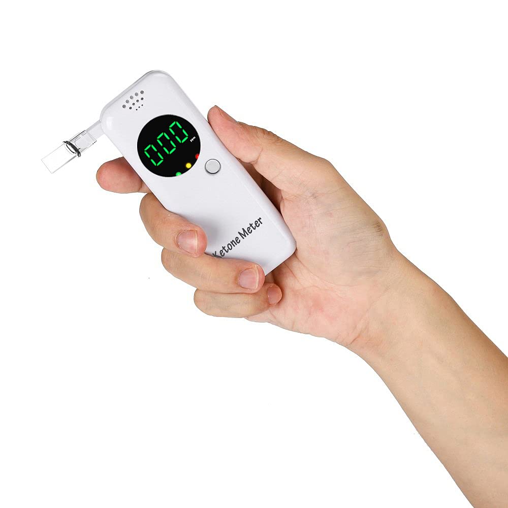 Ketone Breath Monitors for Personal Ketosis Tracking - Ketone Monitoring Breath Analyzer Ketosis Tester | Professional Home Ketone Breath Meter - Accurately Monitor Ketonsis in Your Breath