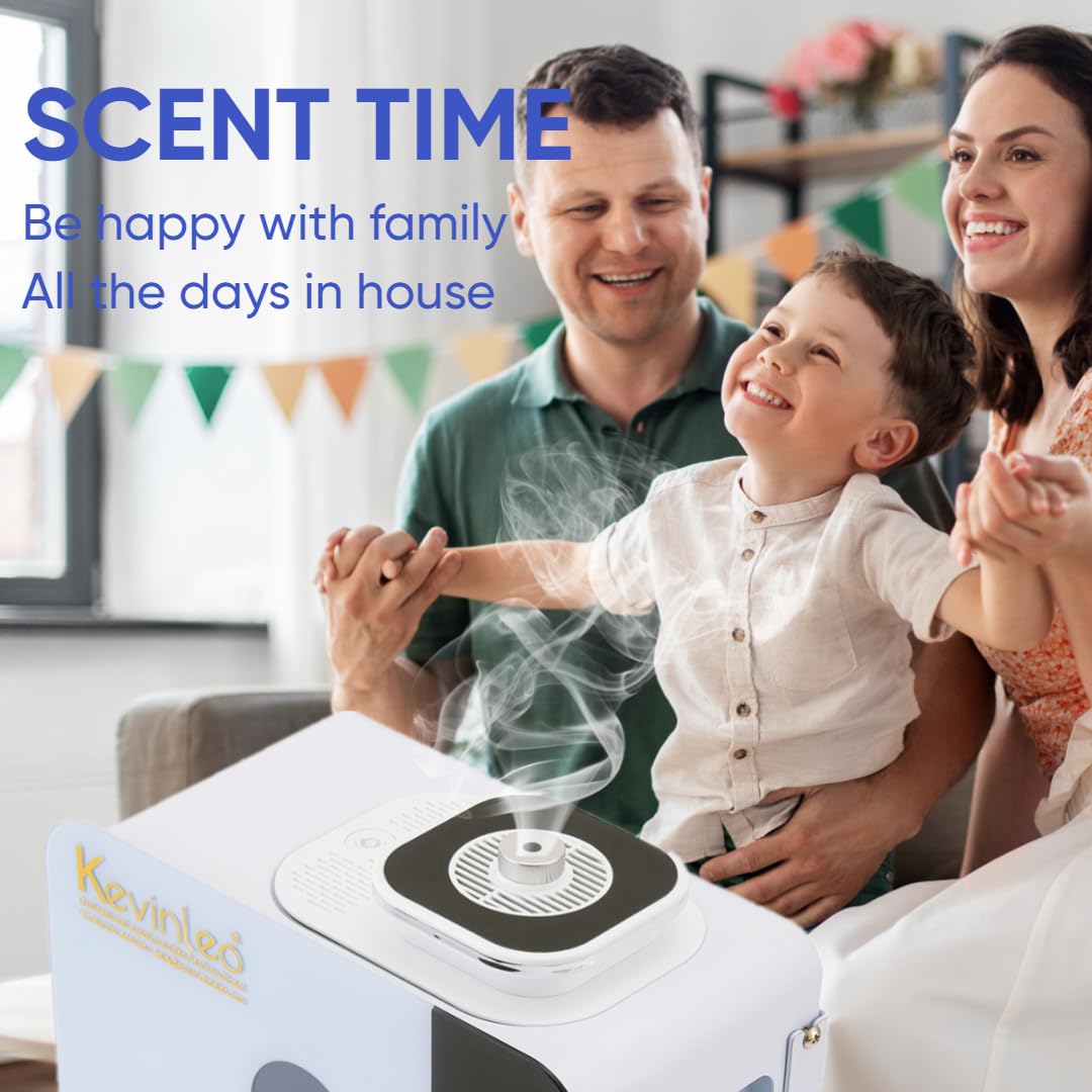 Kevinleo Scent Diffuser Machine – WiFi Control for 7,500 Sq Ft, 800ml Waterless Diffuser for HVAC & Large Spaces