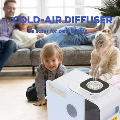 Kevinleo Scent Diffuser Machine – WiFi Control for 7,500 Sq Ft, 800ml Waterless Diffuser for HVAC & Large Spaces