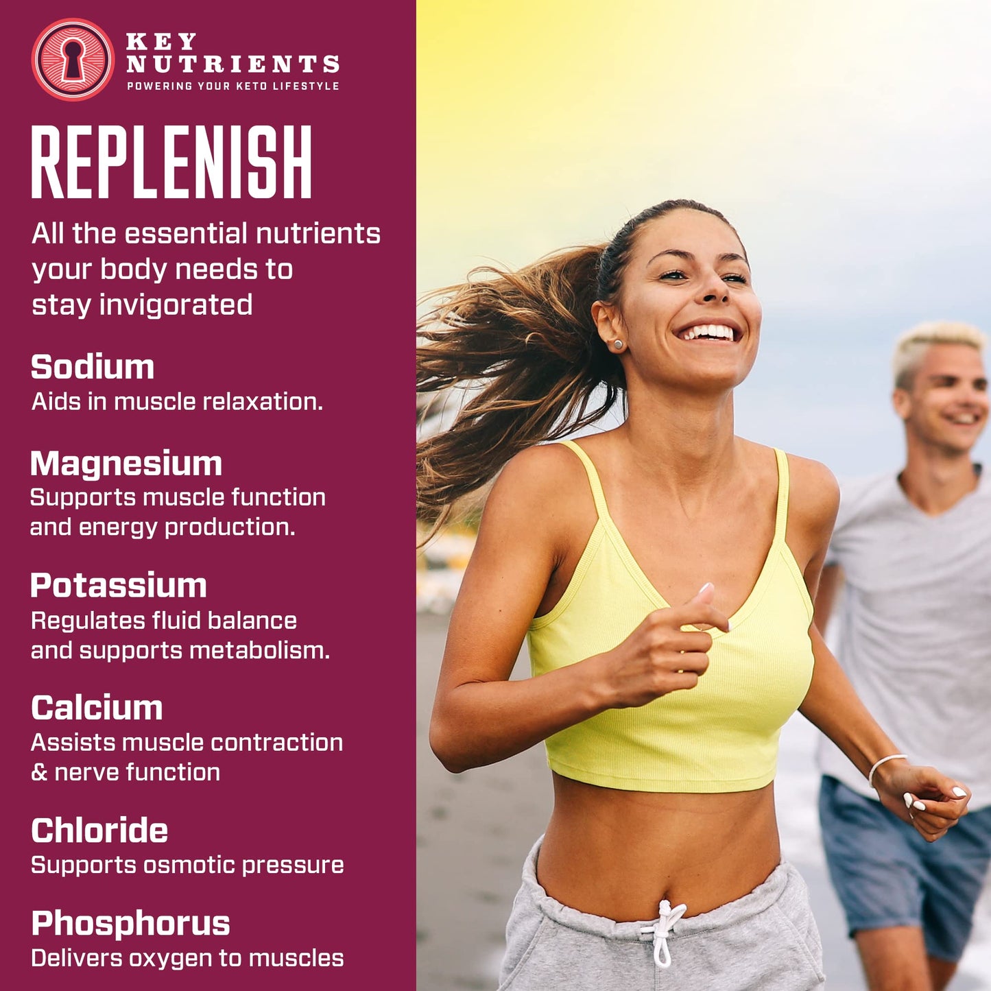KEY NUTRIENTS Electrolytes Cherry Pom 20's | Hydration Powder