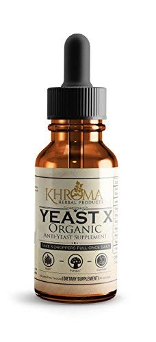 Khroma Herbal Yeast X - Organic Yeast Support | 30 Servings in a 2 oz Glass Bottle