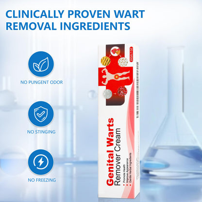 KIbabyDI Wart Remover Gel – Fast-Acting Freeze Off for Genital & Plantar Warts | 2PC-Red-222