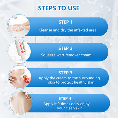 KIbabyDI Wart Remover Gel – Fast-Acting Freeze Off for Genital & Plantar Warts | 2PC-Red-222