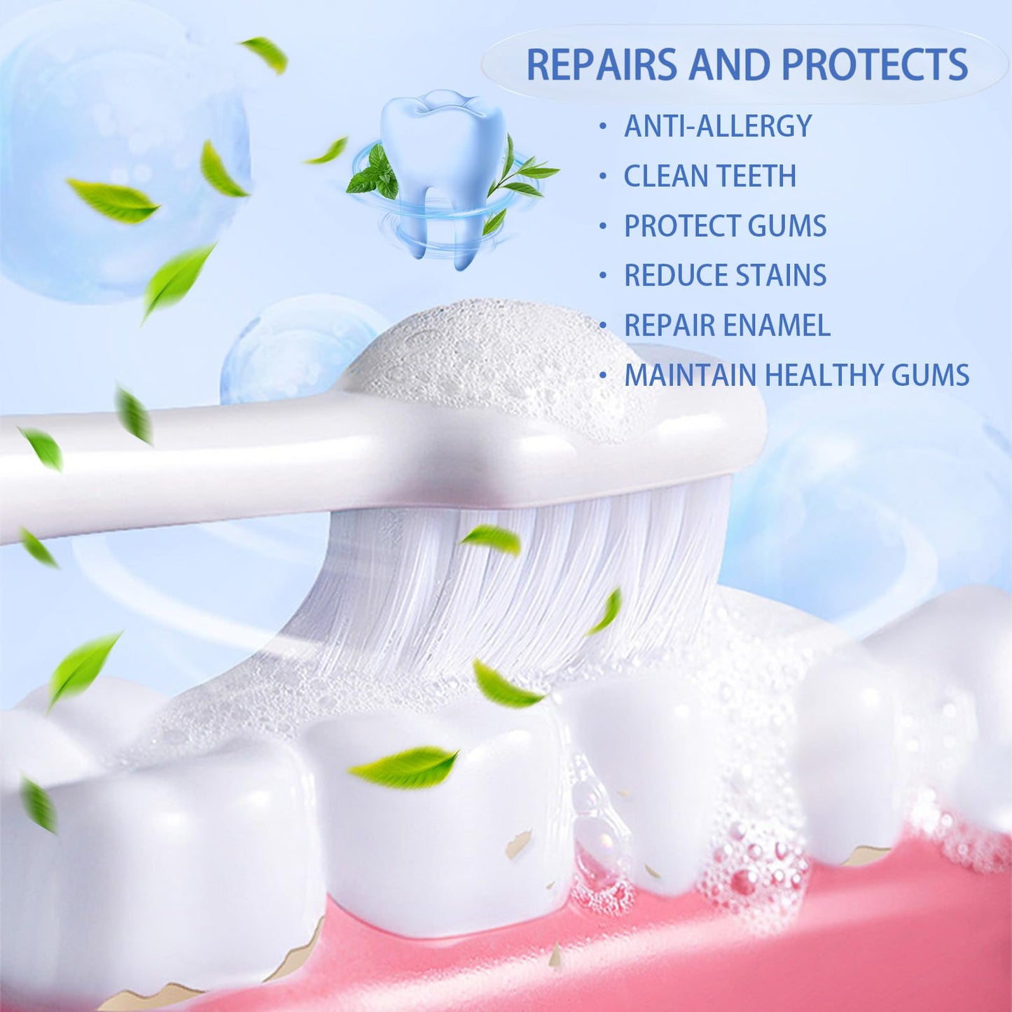 Fluoride-Free Hydroxyapatite Toothpaste with Coconut Oil & Xylitol