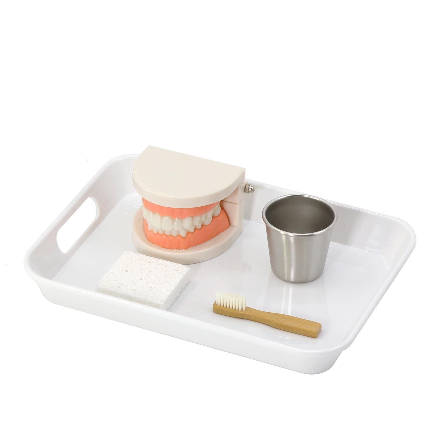 Kiddison Brushing Teeth Activity Set – Montessori Practical Life