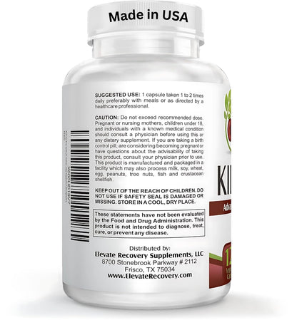 Kidney-Pro: 21 Kidney Health Supplements in 1 Formula | Total Kidney Support • 120 Capsules
