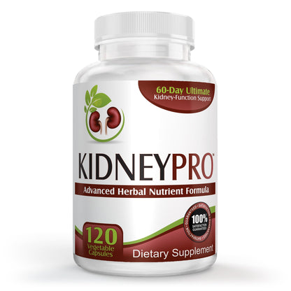 Kidney-Pro: 21 Kidney Health Supplements in 1 Formula | Total Kidney Support • 120 Capsules