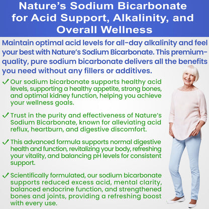 Kidney Restore Nature’s Sodium Bicarbonate — Aluminum-Free Organic Baking Soda