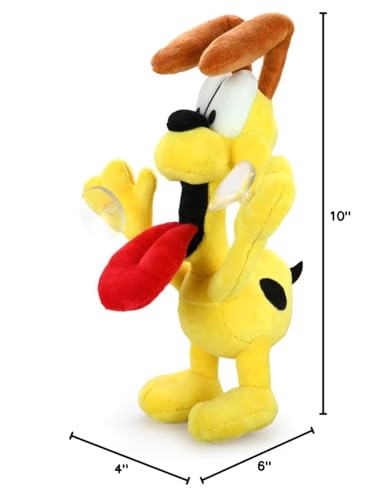 Kidrobot Garfield Odie 8-Inch Suction Cup Window Clinger - Collectible Plush