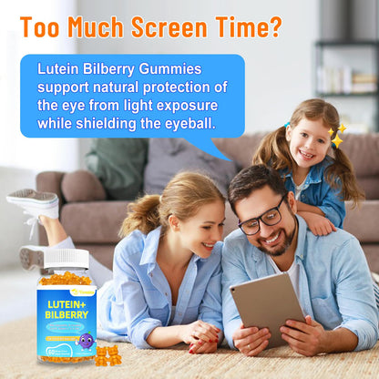 20mg Lutein & Zeaxanthin Gummies with Bilberry – Sugar Free Eye Health