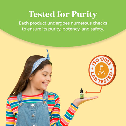 Kids DHA Omega-3 Drops – Brain, Immune & Vision Support | Vegan Fish-Free (2 oz)