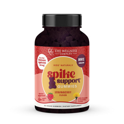 Kids Naturals Spike Support Gummies – Immune Support with Vitamin C, D & Zinc | 60ct
