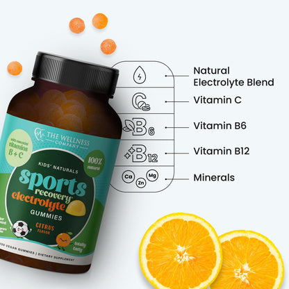 Kids Naturals Sport Recovery Gummies – Daily Wellness Support | 60ct (1 Month Supply)
