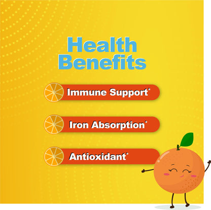 Doctor's Finest Vitamin C Gummies for Kids - Vegan, Gluten Free & Non-GMO | 250 mg
