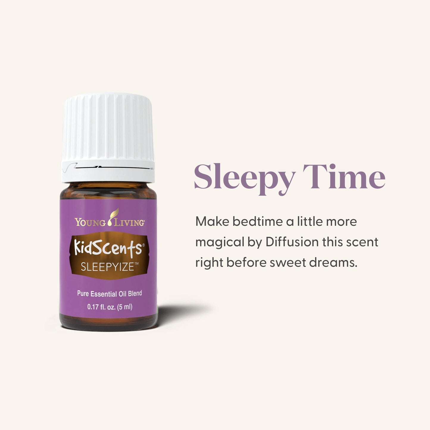 KidScents SleepyIze Essential Oils Blend by Young Living – 5 ml – Topical & Aromatic