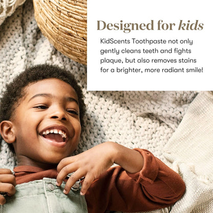KidScents Slique Toothpaste for Kids – 4 oz | Fluoride & SLS Free