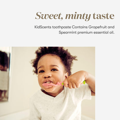 KidScents Slique Toothpaste for Kids – 4 oz | Fluoride & SLS Free
