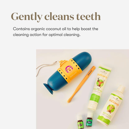 KidScents Slique Toothpaste for Kids – 4 oz | Fluoride & SLS Free